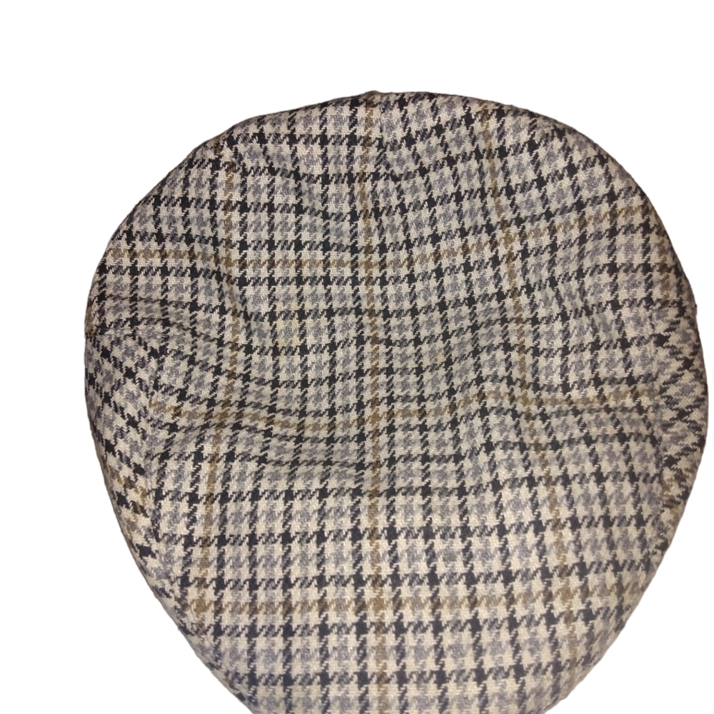 Men's Size L Plaid Country Gentleman Paperboy Hat
